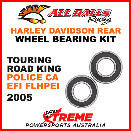 25-1394 HD Touring Road King Police CA EFI FLHPEI 2005 Rear Wheel Bearing Kit