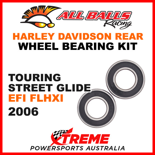 All Balls 25-1394 HD Touring Street Glide EFI FLHXI 2006 Rear Wheel Bearing Kit