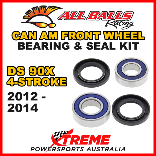 ALL BALLS 25-1395 ATV FRONT WHEEL BEARING KIT CAN AM DS90X 4-STROKE 2012-2014