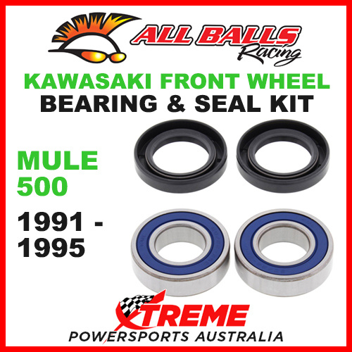 ALL BALLS 25-1403 ATV FRONT WHEEL BEARING KIT KAWASAKI MULE 500 1991-1995 