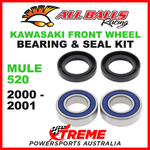 ALL BALLS 25-1403 ATV FRONT WHEEL BEARING KIT KAWASAKI MULE 520 2000-2001