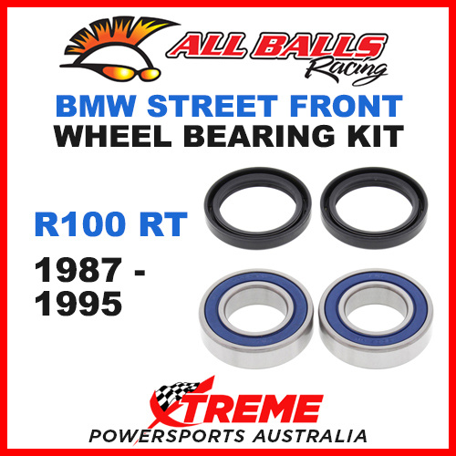 All Balls 25-1404 BMW R100RT 1987-1995 Front Wheel Bearing Kit