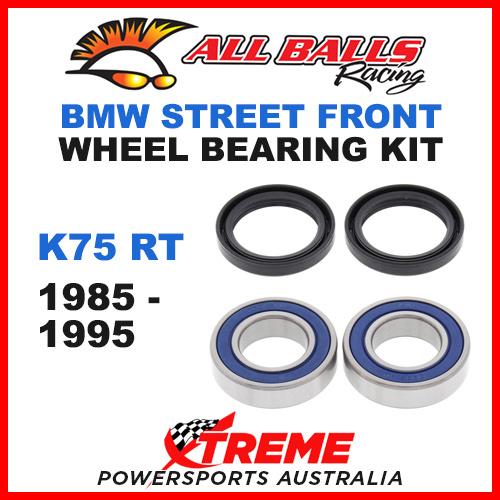 All Balls 25-1404 BMW K75 RT 1985-1995 Front Wheel Bearing Kit