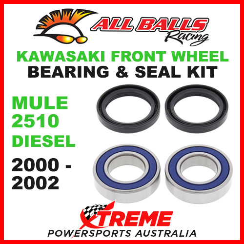 25-1404 ATV FRONT WHEEL BEARING KIT KAWASAKI MULE 2510 DIESEL 2000-2002