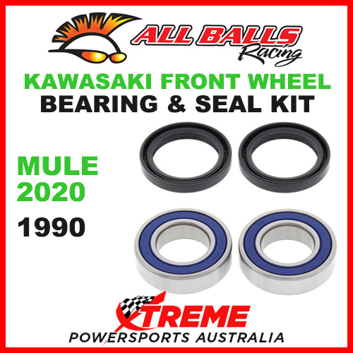 ALL BALLS 25-1404 ATV FRONT WHEEL BEARING KIT KAWASAKI MULE 2020 1990