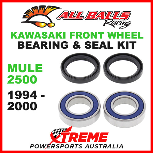 ALL BALLS 25-1404 ATV FRONT WHEEL BEARING KIT KAWASAKI MULE 2500 1994-2000