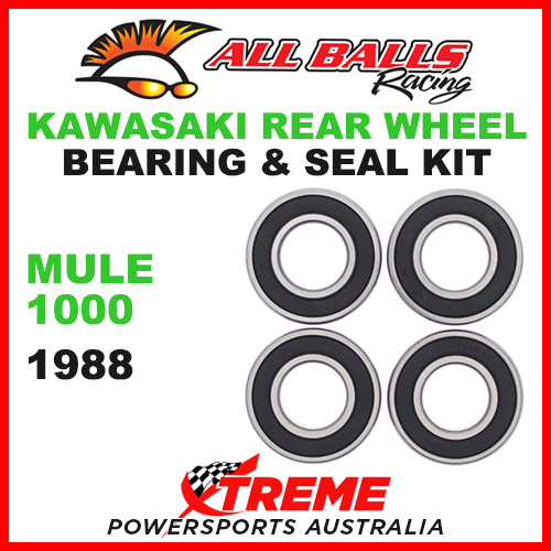 ALL BALLS 25-1405 ATV REAR WHEEL BEARING KIT KAWASAKI MULE 1000 1988