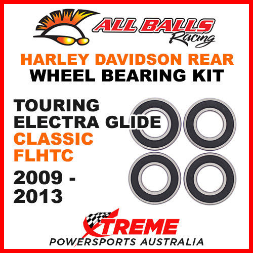 25-1405 HD Touring Electra Glide Classic FLHTC 2009-2013 Rear Wheel Bearing Kit