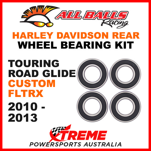 25-1405 HD Touring Road Glide Custom FLTRX 2010-2013 Rear Wheel Bearing Kit