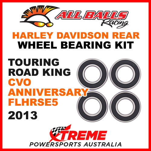 25-1405 HD Touring Road King CVO Anniv. FLHRSE5 2013 Rear Wheel Bearing Kit