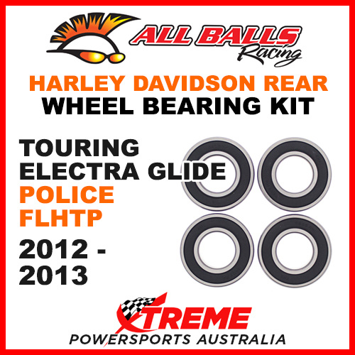 25-1405 HD Touring Electra Glide Police FLHTP 2012-2013 Rear Wheel Bearing Kit