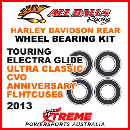 25-1405 HD Touring E. Glide Ultra Classic CVO Anniv. FLHTCUSE8 2013 Rear Wheel Bearing Kit