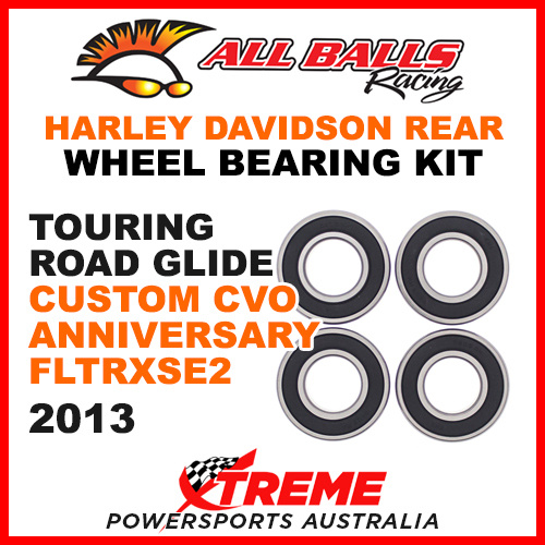 25-1405 HD Touring Road Glide Custom CVO Anniv. FLTRXSE2 2013 Rear Wheel Bearing Kit