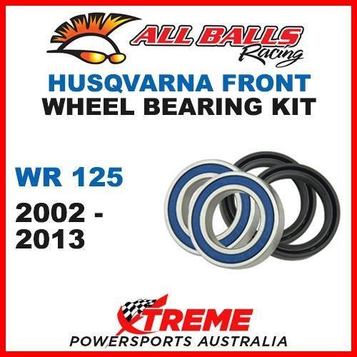 MX Front Wheel Bearing Kit Husqvarna WR125 WR 125 2002-2013, All Balls 25-1415