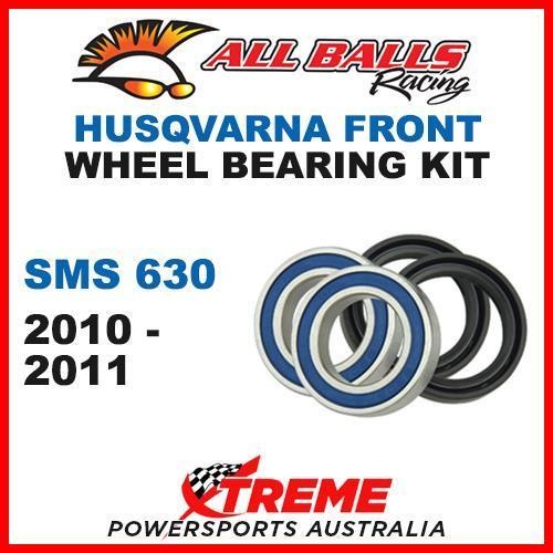 MX Front Wheel Bearing Kit Husqvarna SMS630 SMS 630 2010-2011, All Balls 25-1415