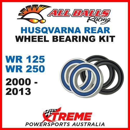 MX Rear Wheel Bearing Kit Husqvarna WR125 WR250 2000-2013 Moto, All Balls 25-1420