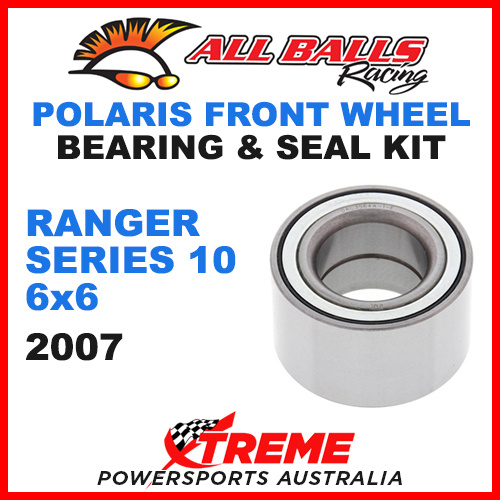 25-1424 ATV FRONT WHEEL BEARING KIT POLARIS ATV RANGER SERIES 10 6X6 2007