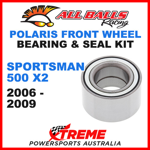 25-1424 ATV FRONT WHEEL BEARING KIT POLARIS ATV SPORTSMAN 500 X2 2006-2009