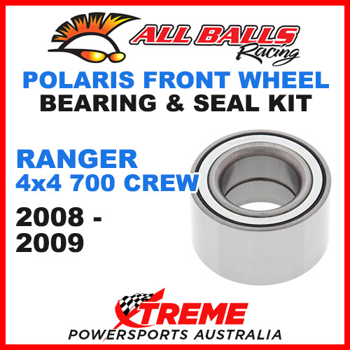 ATV FRONT WHEEL BEARING KIT POLARIS ATV RANGER 4X4 700 CREW 2008-2009