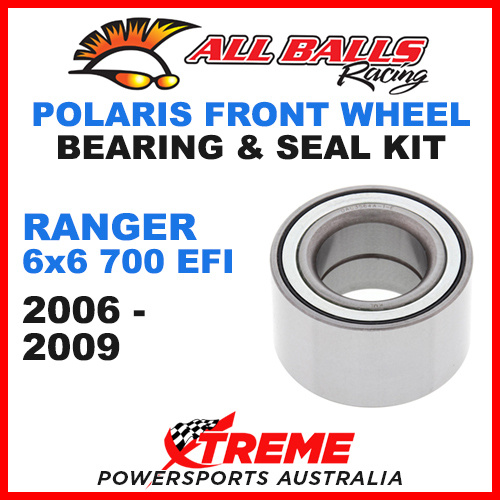 25-1424 ATV FRONT WHEEL BEARING KIT POLARIS ATV RANGER 6X6 700 EFI 2006-2009