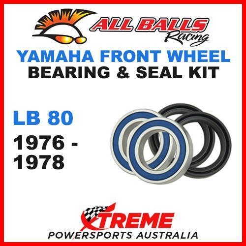 MX Front Wheel Bearing Kit Yamaha LB80 LB 80 80cc 1976-1978 Motorcycle, All Balls 25-1441