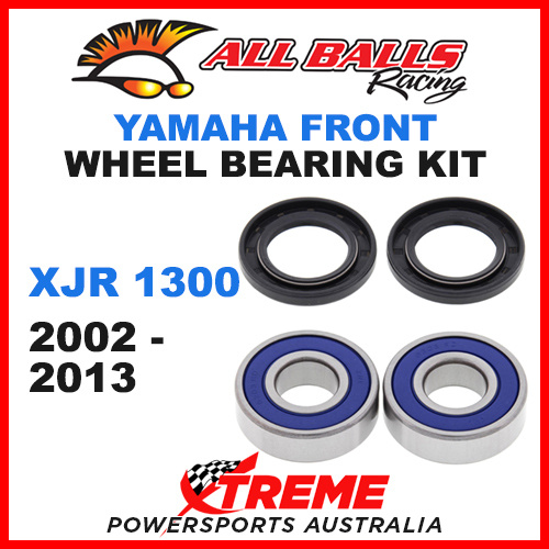 All Balls 25-1450 Yamaha XJR1300 XJR 1300 2002-2013 Front Wheel Bearing Kit