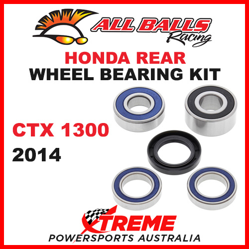 All Balls 25-1464 Honda CTX1300 CTX 1300 2014 Rear Wheel Bearing Kit