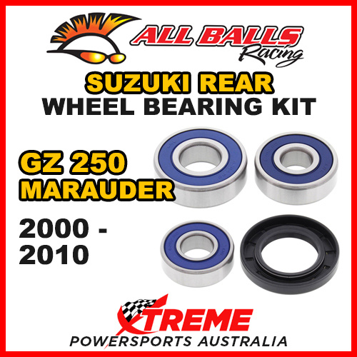 All Balls 25-1487 For Suzuki GZ250 Marauder 2000-2010 Rear Wheel Bearing Kit