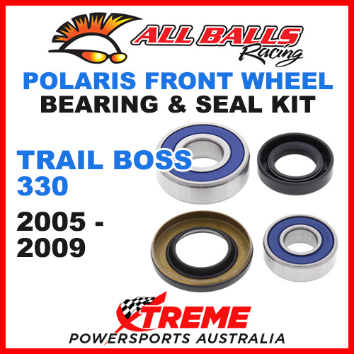 25-1500 ATV FRONT WHEEL BEARING KIT POLARIS ATV TRAIL BOSS 330 2005-2009