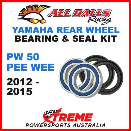 MX Rear Wheel Bearing Kit Yamaha PW50 PW 50 50cc PEE WEE 2012-2015 Moto, All Balls 25-1505