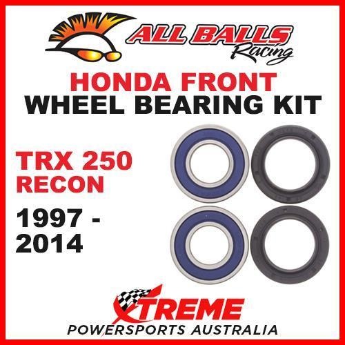 Front Wheel Bearing Kit Honda ATV TRX250 TRX 250 RECON 1997-2014, All Balls 25-1510