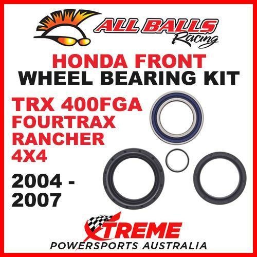 Front Wheel Bearing Kit Honda ATV TRX400FGA 4x4 RANCHER 2004-2007, All Balls 25-1513