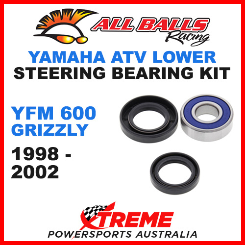 25-1515 Yamaha YFM600 YFM 600 Grizzly 1998-2002 ATV Lower Steering Stem Kit