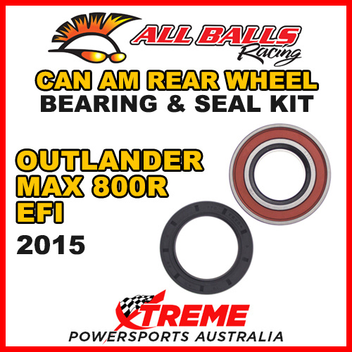 25-1516 ATV REAR WHEEL BEARING KIT CAN AM OUTLANDER MAX 800R EFI 2015