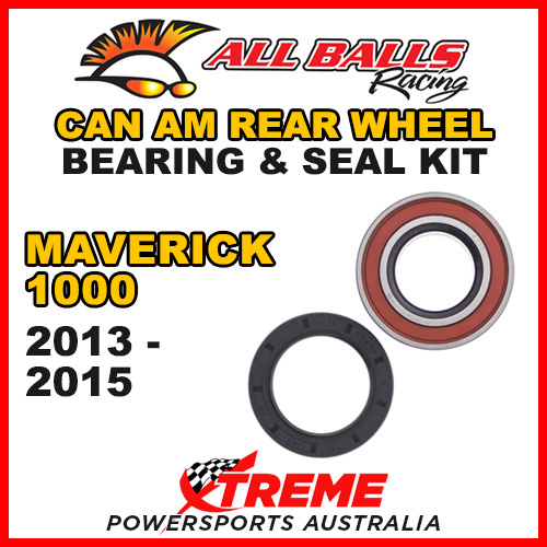 25-1516 ATV REAR WHEEL BEARING KIT CAN AM MAVERICK 1000 2013-2015