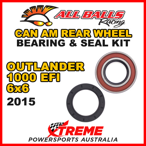 25-1516 ATV REAR WHEEL BEARING KIT CAN AM OUTLANDER 1000 EFI 6X6 2015