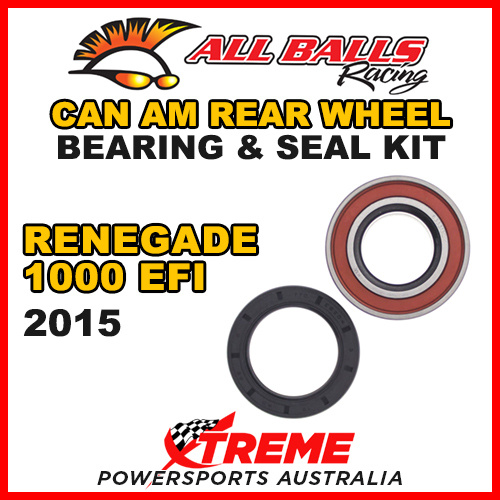 25-1516 ATV REAR WHEEL BEARING KIT CAN AM RENEGADE 1000 EFI 2015