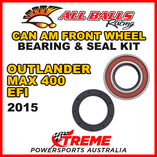 25-1516 ATV FRONT WHEEL BEARING KIT CAN-AM OUTLANDER MAX 400 EFI 2015