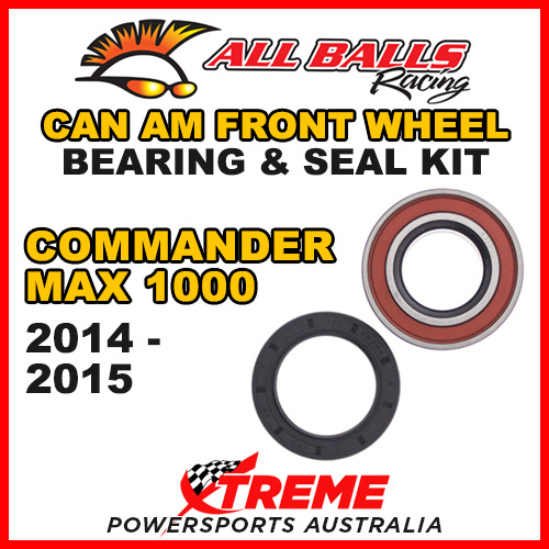 25-1516 ATV FRONT WHEEL BEARING KIT CAN AM COMMANDER MAX 1000 2014-2015