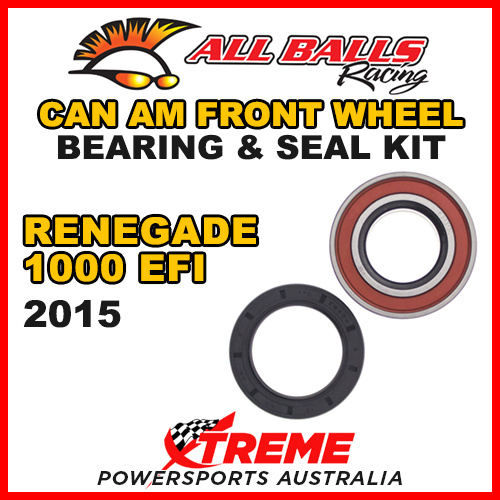 ALL BALLS 25-1516 ATV FRONT WHEEL BEARING KIT CAN AM RENEGADE 1000 EFI 2015