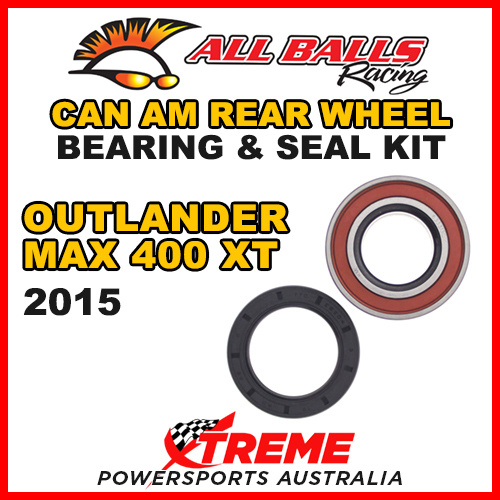 25-1516 ATV REAR WHEEL BEARING KIT CAN AM OUTLANDER MAX 400 XT 2015