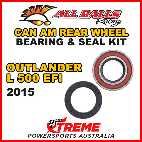 25-1516 ATV REAR WHEEL BEARING KIT CAN AM OUTLANDER L 500 EFI 2015