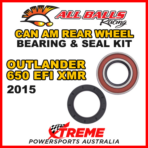 25-1516 ATV REAR WHEEL BEARING KIT CAN AM OUTLANDER 650 EFI XMR 2015