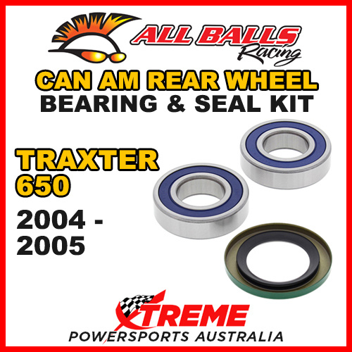 25-1518 ATV REAR WHEEL BEARING KIT CAN AM TRAXTER 650 2004-2005