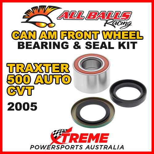 ALL BALLS 25-1519 ATV FRONT WHEEL BEARING KIT CAN AM TRAXTER 500 AUTO CVT 2005