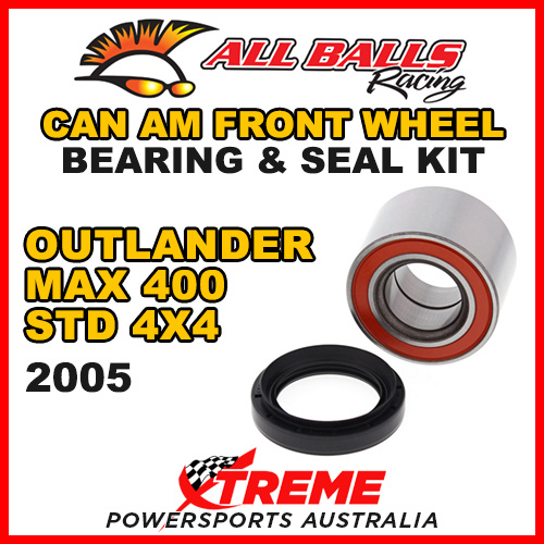 25-1520 ATV FRONT WHEEL BEARING KIT CAN-AM CAN AM OUTLANDER MAX 400 STD 4x4 2005