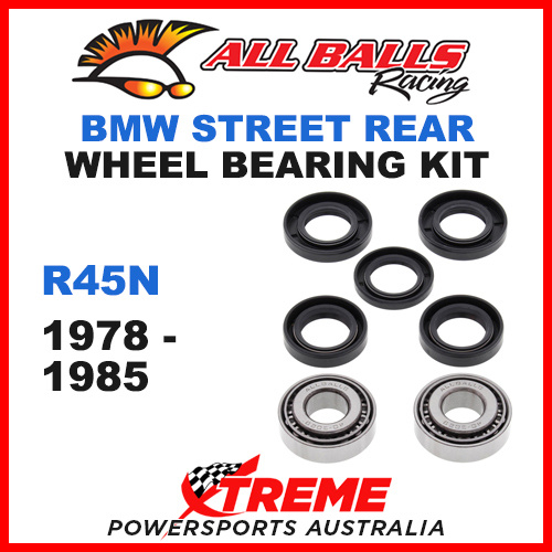 All Balls 25-1523 BMW R45N R 45N 1978-1985 Rear Wheel Bearing Kit