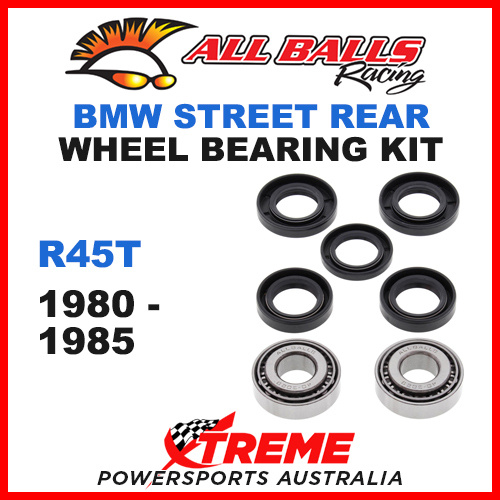 All Balls 25-1523 BMW R45T R 45T 1980-1985 Rear Wheel Bearing Kit