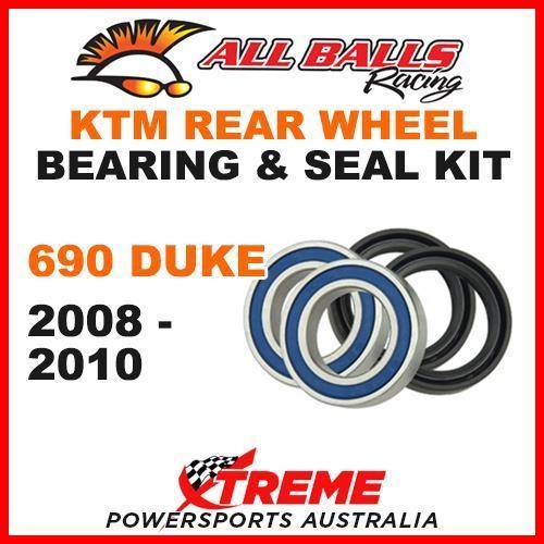 MX Rear Wheel Bearing Kit KTM 690 DUKE 690cc 2008-2010 SuperMoto Road, All Balls 25-1533