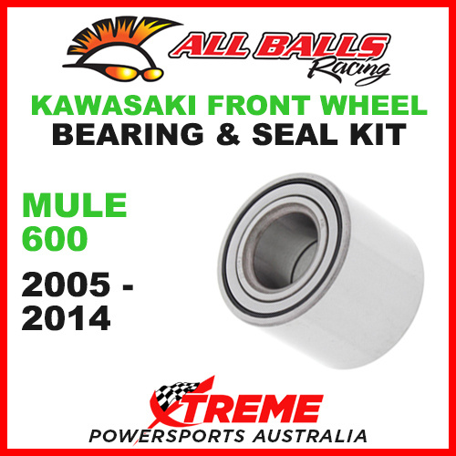 ALL BALLS 25-1536 ATV FRONT WHEEL BEARING KIT KAWASAKI MULE 600 2005-2014